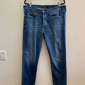rag & bone Fit 2 Slim Jeans in Throop Medium Wash Men's 38 x 31.5 New York